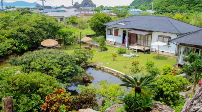 加計呂麻島ﾜｰｹｰｼｮﾝ庭園Café 写真