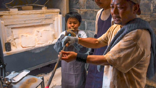 島の硝子小屋リュウ 写真